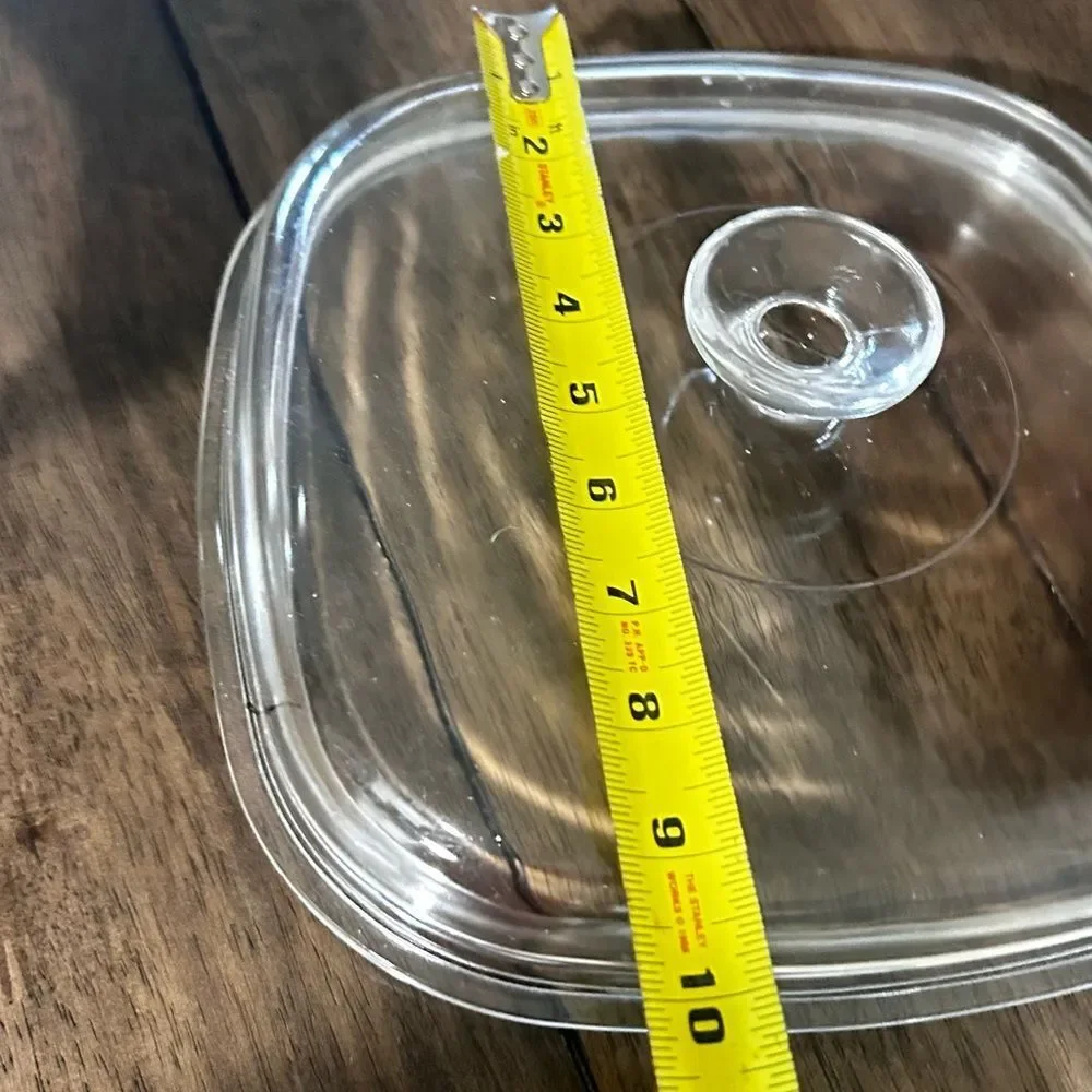 Pyrex clear glass